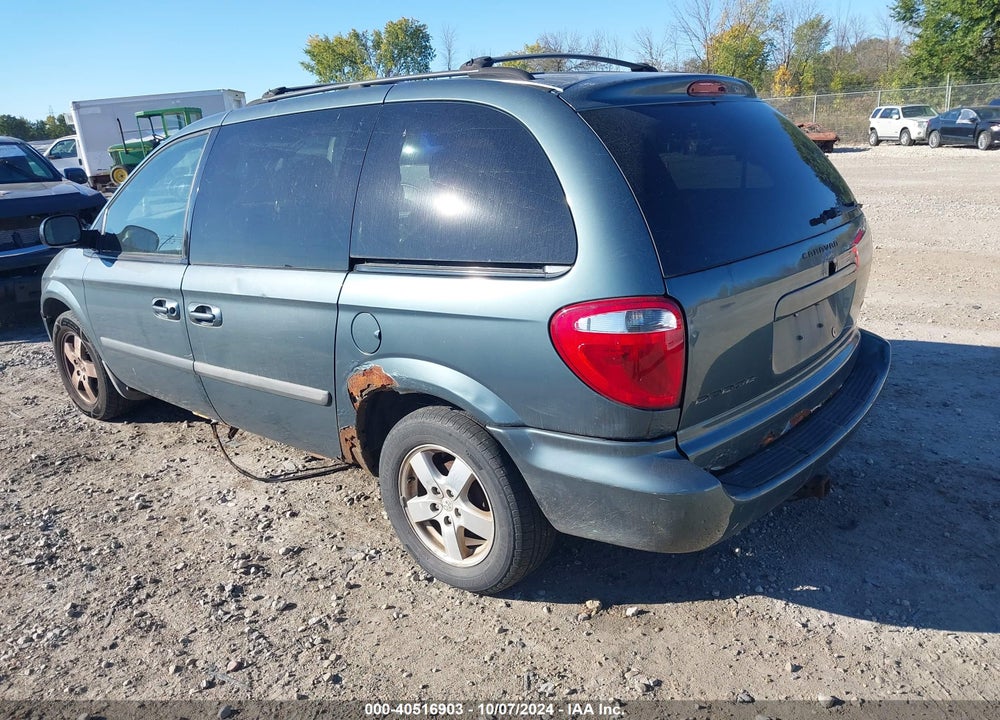2006 DODGE CARAVAN SXT VIN: 1D4GP45R66B713624