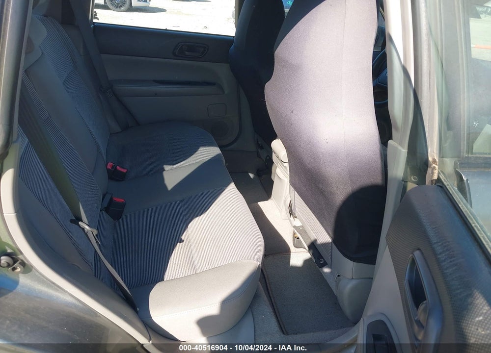 2007 SUBARU FORESTER 2.5X VIN: JF1SG63627H747799