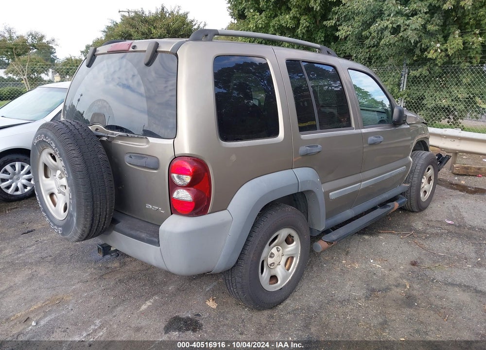 2005 JEEP LIBERTY SPORT VIN: 1J4GL48K35W515902