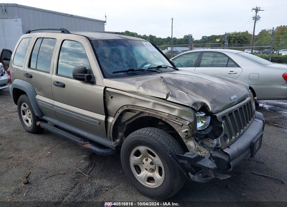 2005 JEEP LIBERTY SPORT VIN: 1J4GL48K35W515902