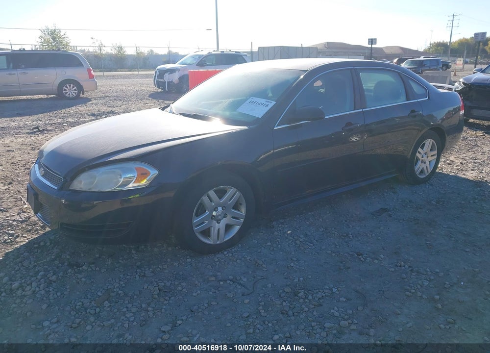 2012 CHEVROLET IMPALA LT VIN: 2G1WG5E37C1141283