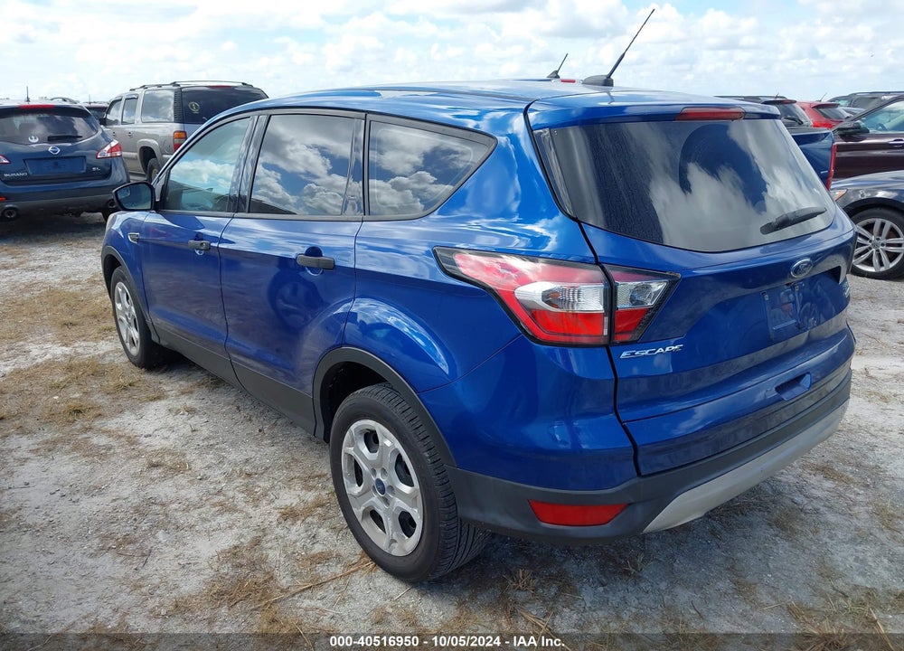 2017 FORD ESCAPE S VIN: 1FMCU0F71HUF02425