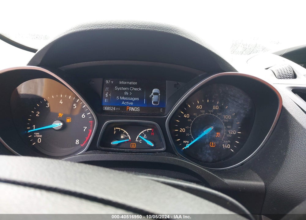 2017 FORD ESCAPE S VIN: 1FMCU0F71HUF02425