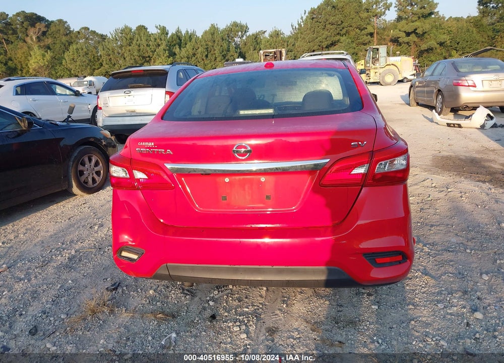2019 NISSAN SENTRA SV VIN: 3N1AB7AP0KL607611