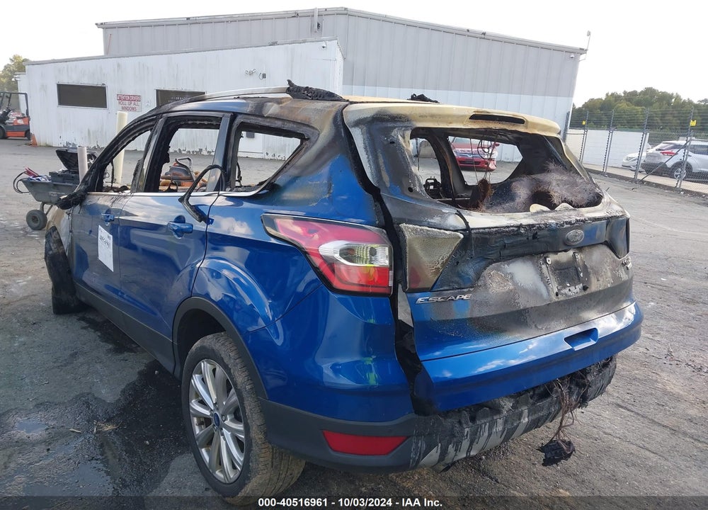 2017 FORD ESCAPE TITANIUM VIN: 1FMCU0JDXHUD52506