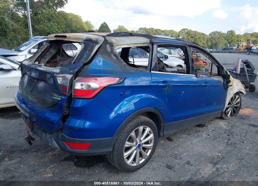 2017 FORD ESCAPE TITANIUM VIN: 1FMCU0JDXHUD52506