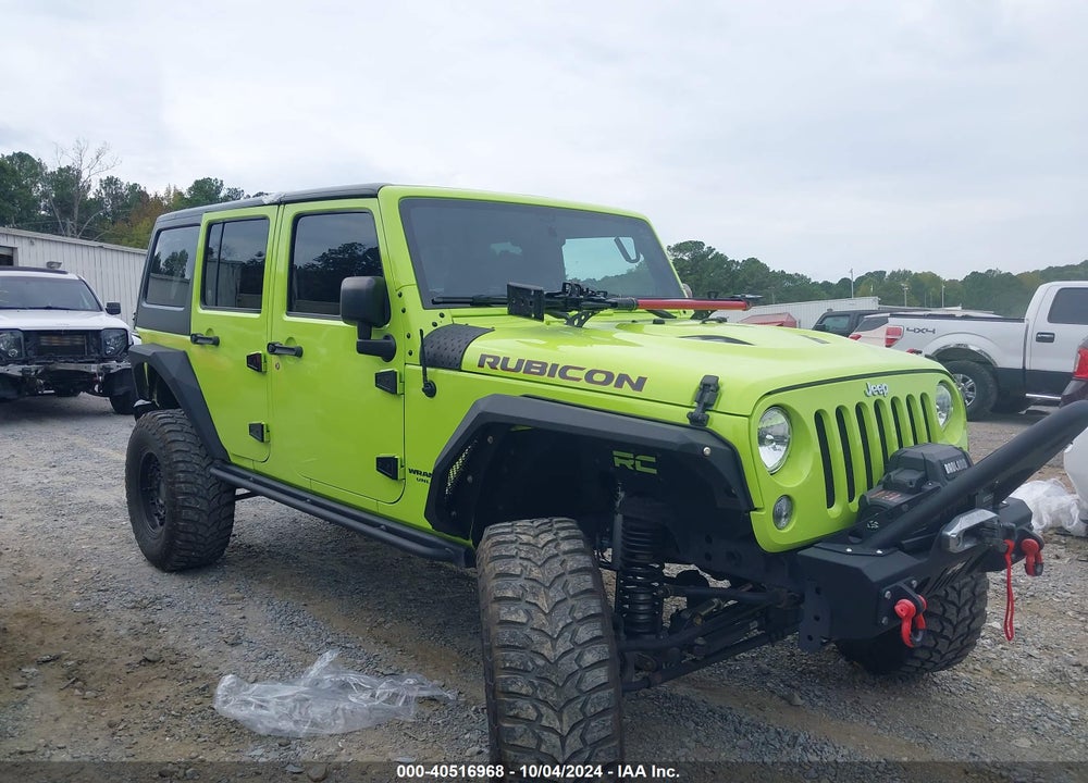 2016 JEEP WRANGLER UNLIMITED RUBICON HARD ROCK VIN: 1C4HJWFG7GL276143