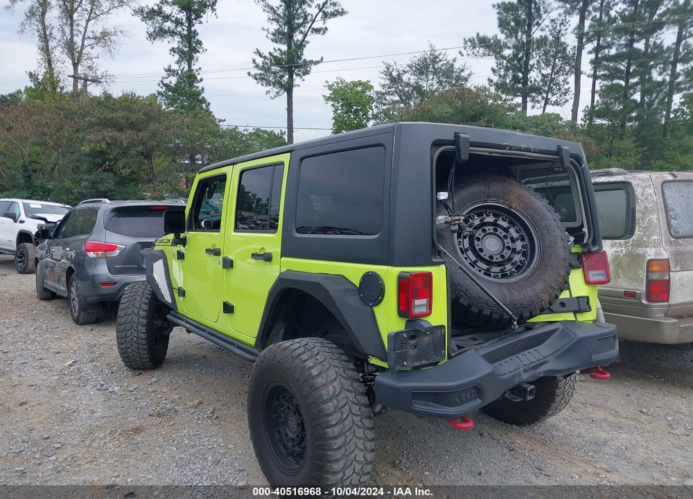 2016 JEEP WRANGLER UNLIMITED RUBICON HARD ROCK VIN: 1C4HJWFG7GL276143