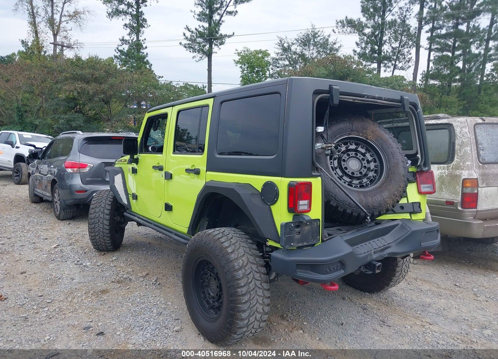 2016 JEEP WRANGLER UNLIMITED RUBICON HARD ROCK VIN: 1C4HJWFG7GL276143