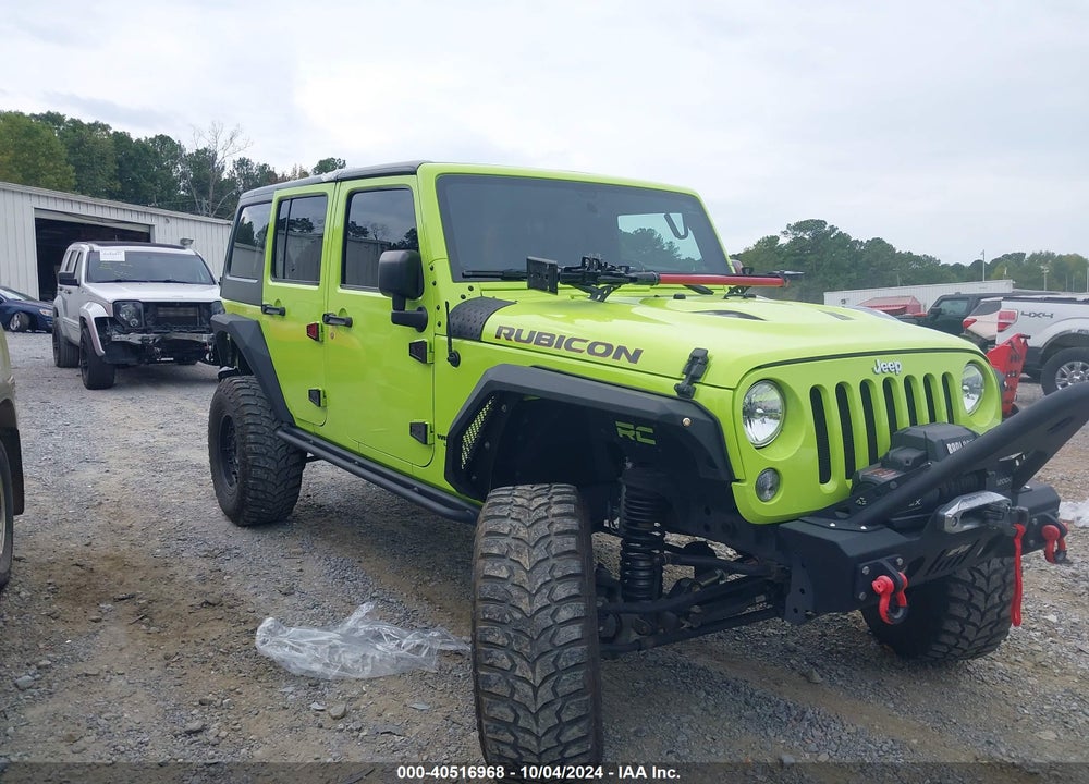 2016 JEEP WRANGLER UNLIMITED RUBICON HARD ROCK VIN: 1C4HJWFG7GL276143