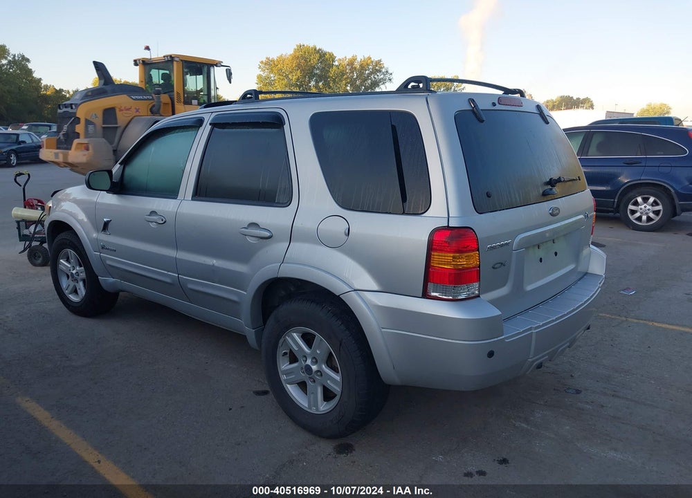 2006 FORD ESCAPE HYBRID VIN: 1FMCU96H46KC27879