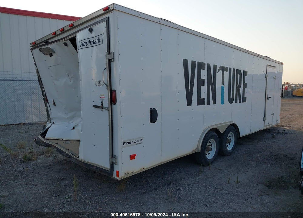2015 HAULMARK ENCLOSED TRAILER VIN: 575GB2426FH280484
