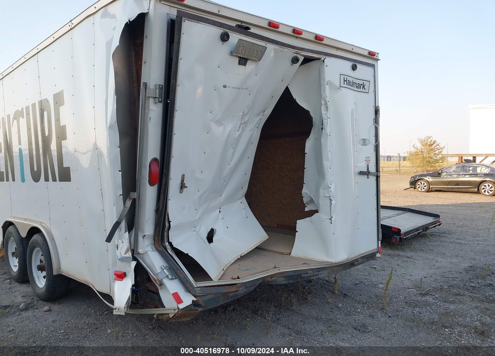 2015 HAULMARK ENCLOSED TRAILER VIN: 575GB2426FH280484