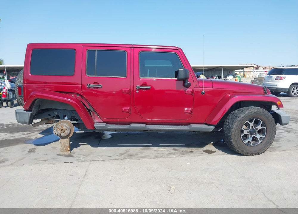 2013 JEEP WRANGLER UNLIMITED SAHARA VIN: 1C4BJWEG7DL552517