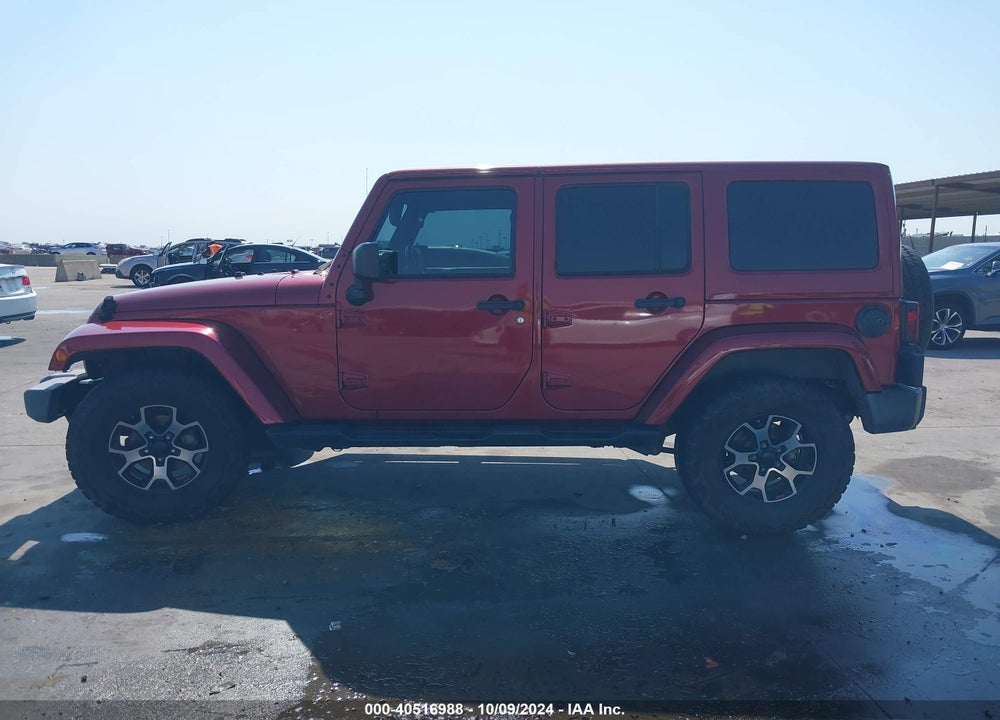 2013 JEEP WRANGLER UNLIMITED SAHARA VIN: 1C4BJWEG7DL552517