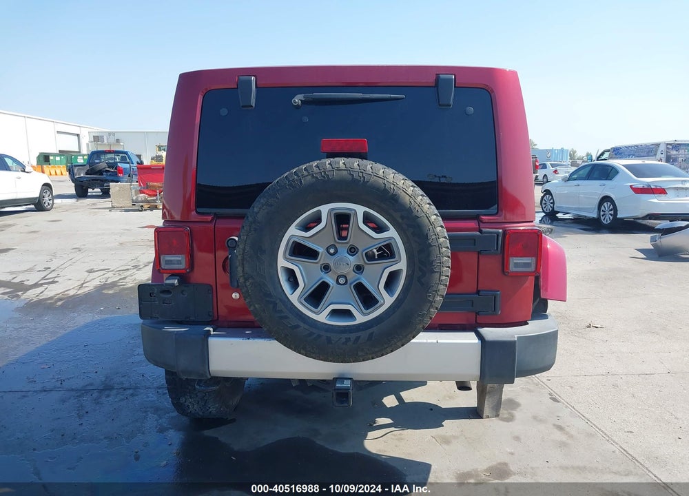 2013 JEEP WRANGLER UNLIMITED SAHARA VIN: 1C4BJWEG7DL552517