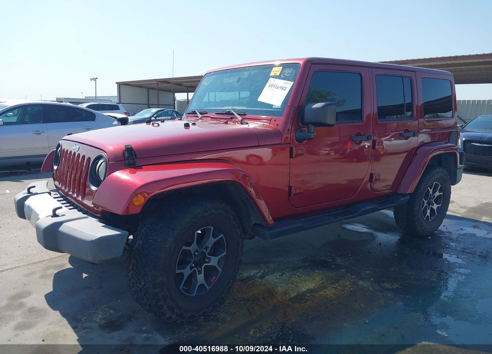 2013 JEEP WRANGLER UNLIMITED SAHARA VIN: 1C4BJWEG7DL552517