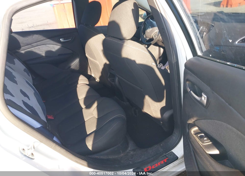 2013 DODGE DART VIN: 1C3CDFBA5DD332514