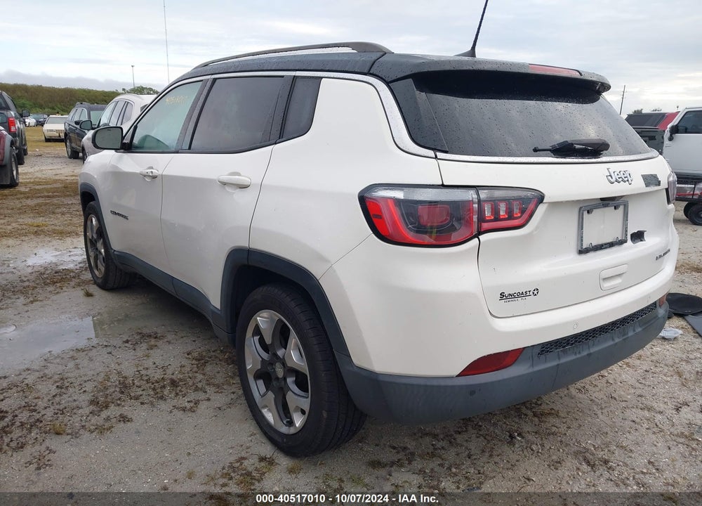 2018 JEEP COMPASS LIMITED VIN: 3C4NJCCB4JT156046