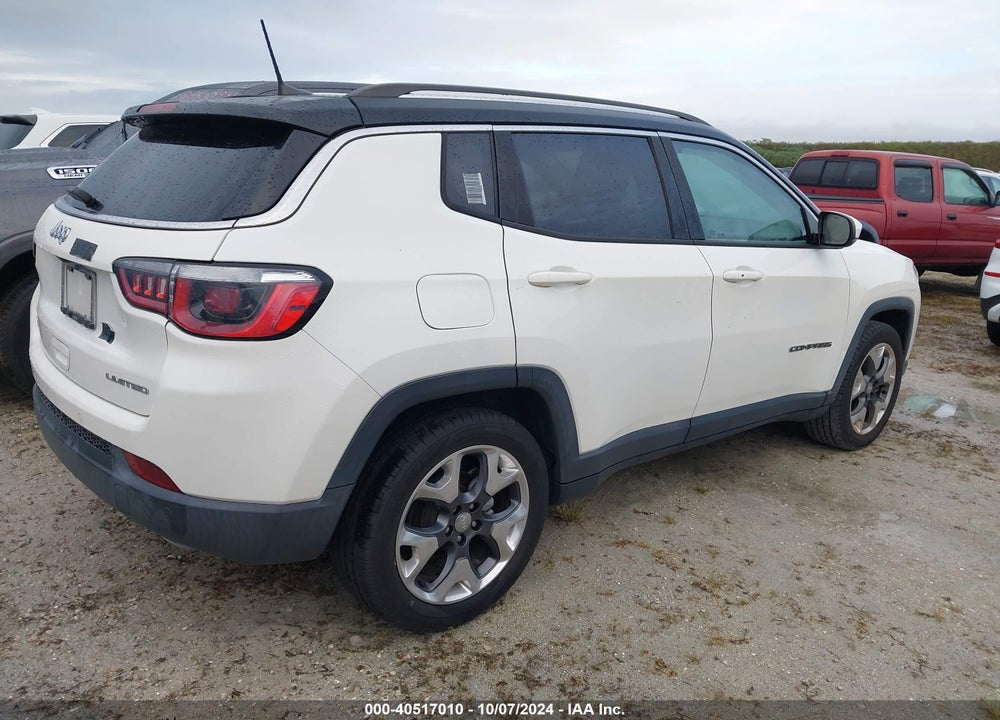 2018 JEEP COMPASS LIMITED VIN: 3C4NJCCB4JT156046