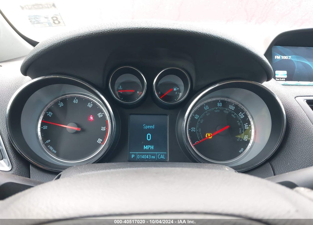 2014 BUICK ENCORE CONVENIENCE VIN: KL4CJBSB1EB633584