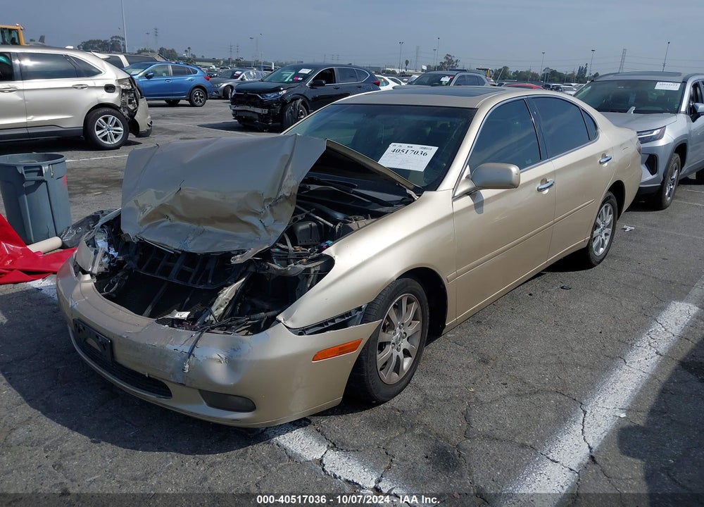 2003 LEXUS ES 300 VIN: JTHBF30GX36012601
