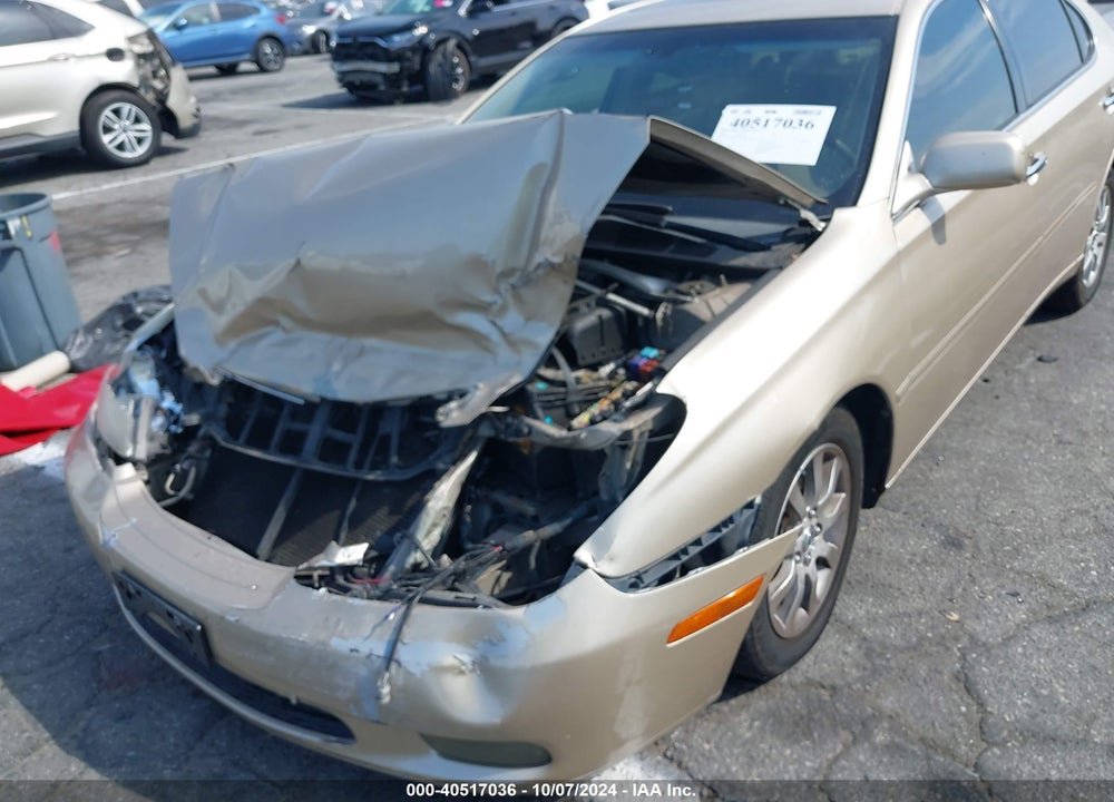 2003 LEXUS ES 300 VIN: JTHBF30GX36012601