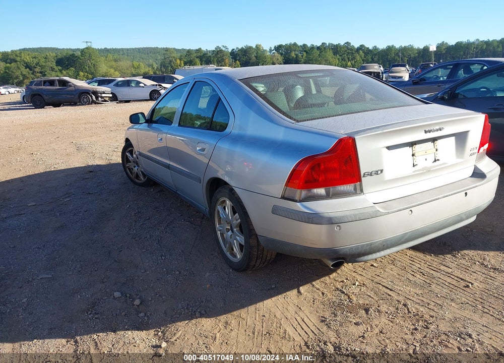 2004 VOLVO S60 2.5T AWD VIN: YV1RH59H342352483