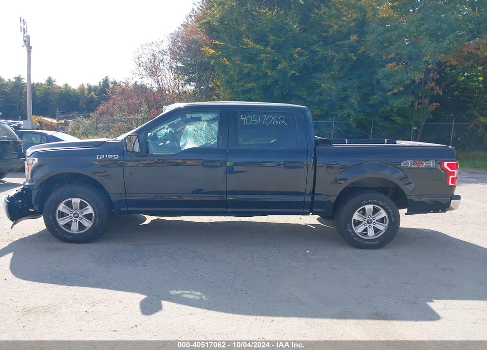 2019 FORD F-150 XLT VIN: 1FTEW1E56KFB20142
