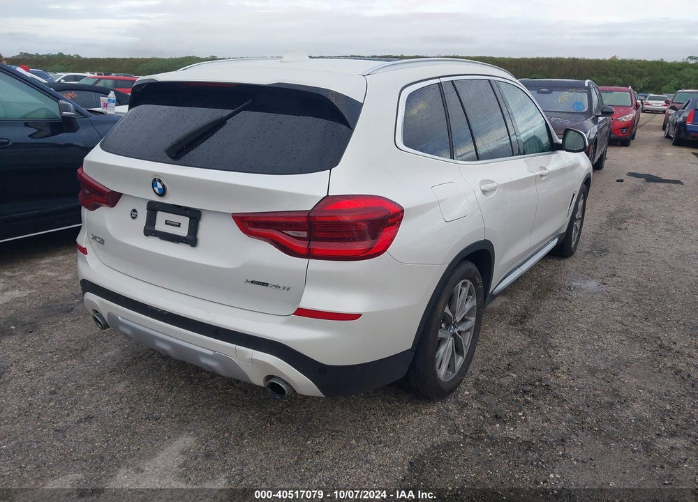 2019 BMW X3 XDRIVE30I VIN: 5UXTR9C58KLD93313
