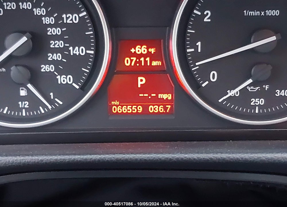 2011 BMW 335I VIN: WBAPM5C50BE578688