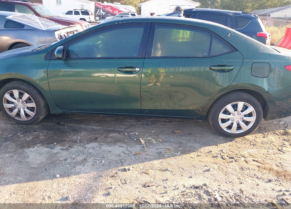 2015 TOYOTA COROLLA LE VIN: 2T1BURHE3FC427348