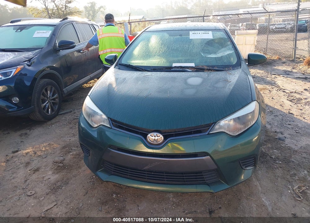 2015 TOYOTA COROLLA LE VIN: 2T1BURHE3FC427348