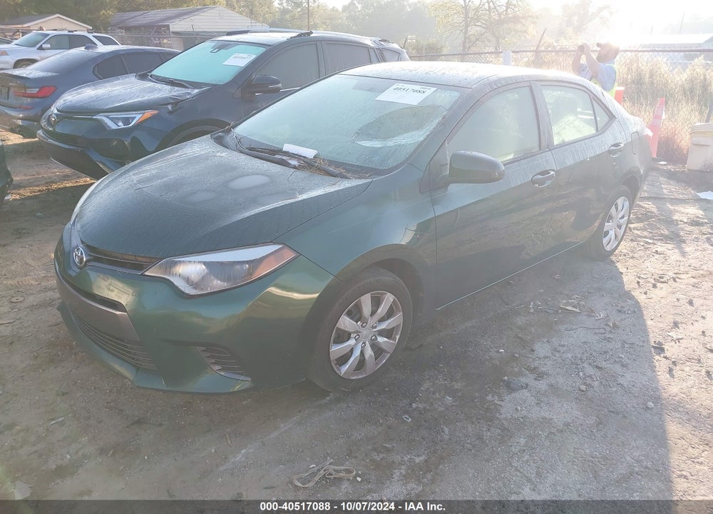 2015 TOYOTA COROLLA LE VIN: 2T1BURHE3FC427348