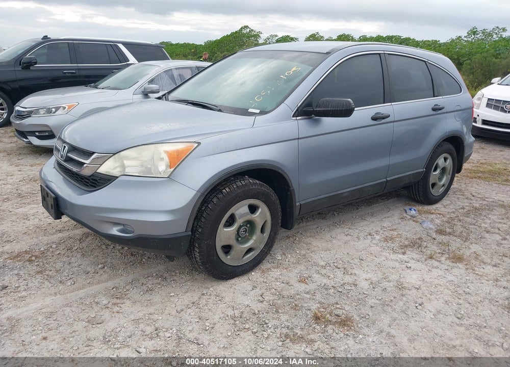 2010 HONDA CR-V LX VIN: 5J6RE3H38AL003053