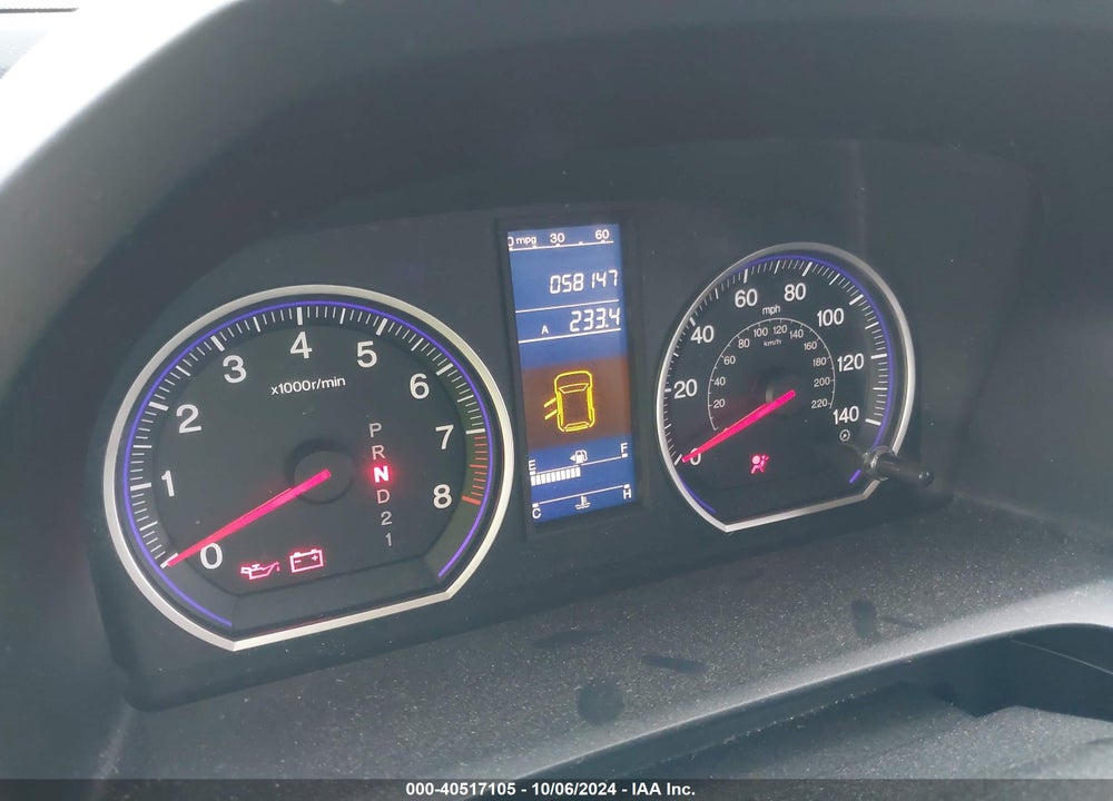 2010 HONDA CR-V LX VIN: 5J6RE3H38AL003053