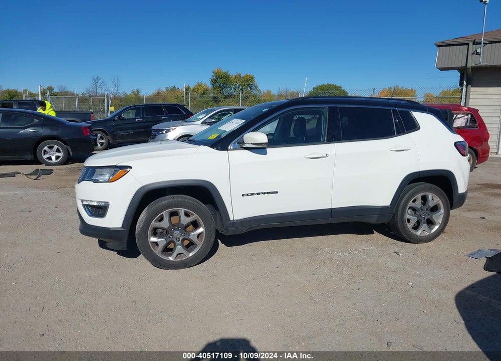 2019 JEEP COMPASS LIMITED 4X4 VIN: 3C4NJDCB3KT673958