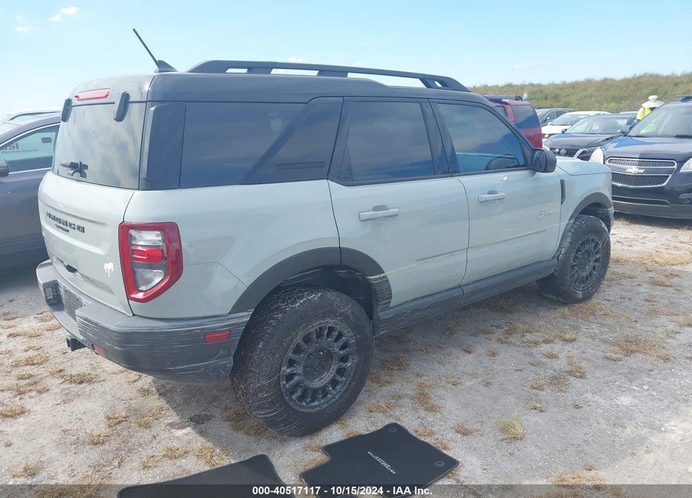 2021 FORD BRONCO SPORT BADLANDS VIN: 3FMCR9D95MRB06316