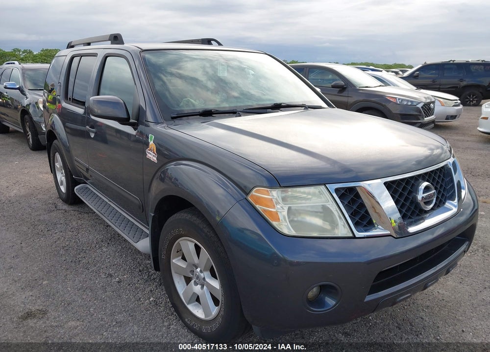 2011 PATHFINDER NISSAN  SV VIN: 5N1AR1NN7BC616134