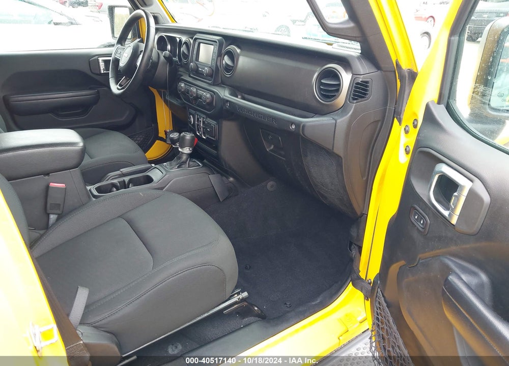 2019 ANGLER JEEP WR UNLIMITED SPORT S 4X4 VIN: 1C4HJXDG2KW538151