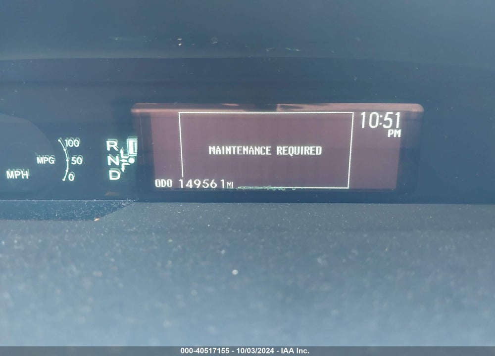 2013 TOYOTA PRIUS FIVE VIN: JTDKN3DU4D1685743