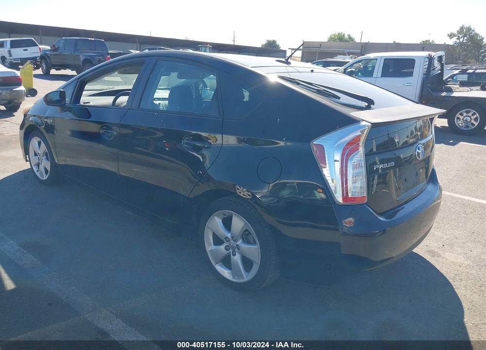 2013 TOYOTA PRIUS FIVE VIN: JTDKN3DU4D1685743