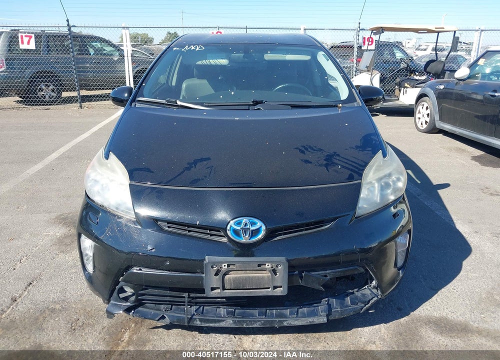 2013 TOYOTA PRIUS FIVE VIN: JTDKN3DU4D1685743