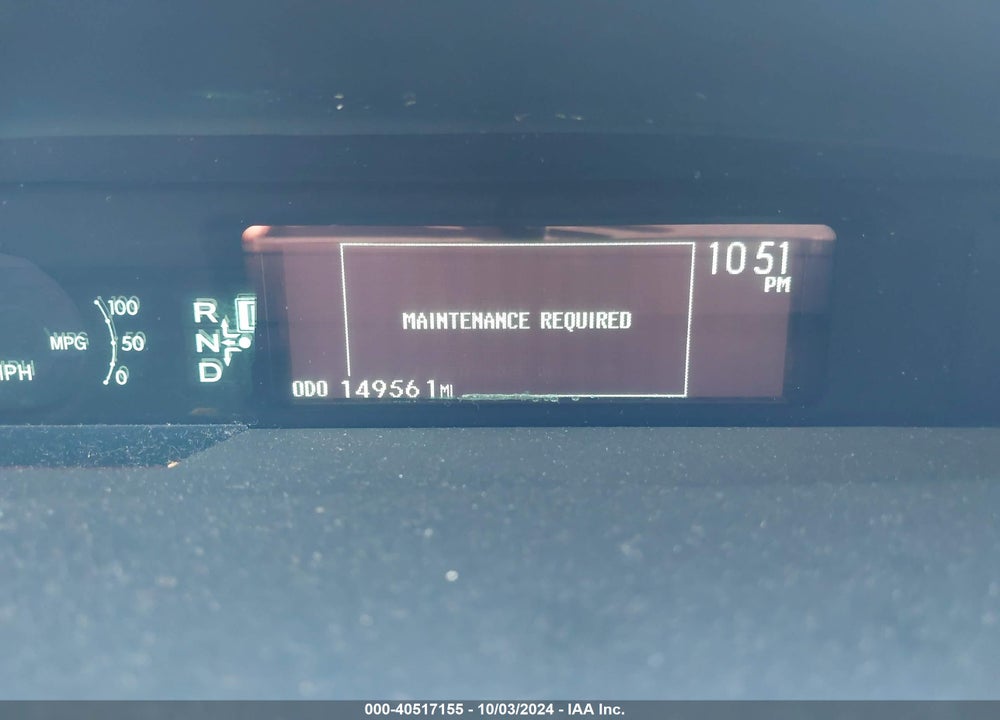 2013 TOYOTA PRIUS FIVE VIN: JTDKN3DU4D1685743