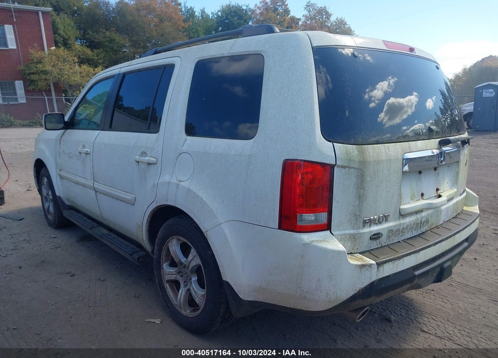 2013 HONDA PILOT EX-L VIN: 5FNYF4H53DB075646