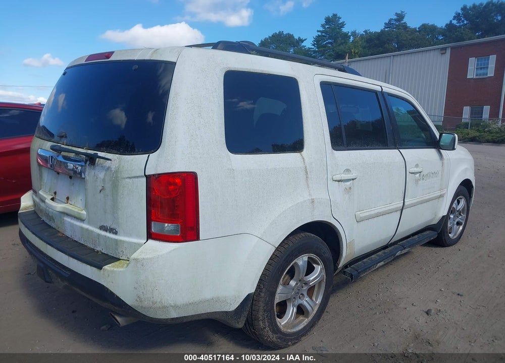 2013 HONDA PILOT EX-L VIN: 5FNYF4H53DB075646