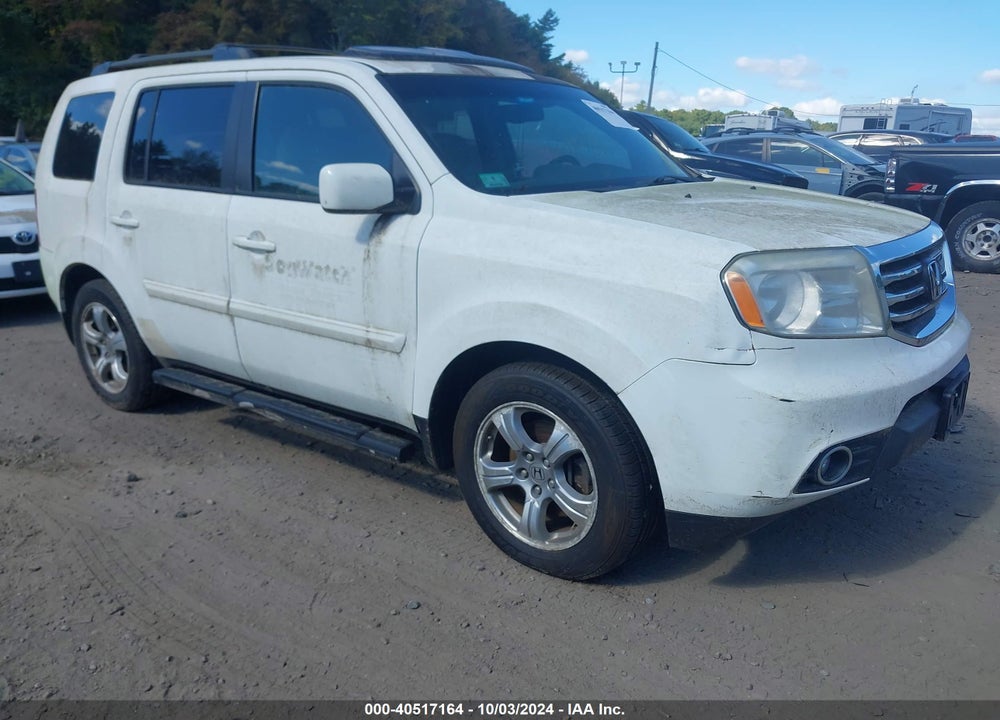 2013 HONDA PILOT EX-L VIN: 5FNYF4H53DB075646