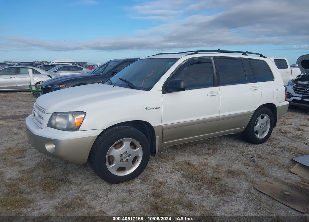 2005 TOYOTA HIGHLANDER LIMITED V6 VIN: JTEDP21A550082200