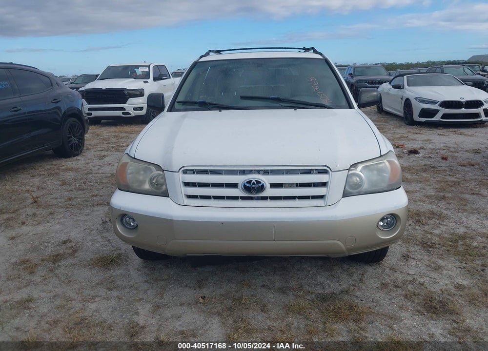 2005 TOYOTA HIGHLANDER LIMITED V6 VIN: JTEDP21A550082200