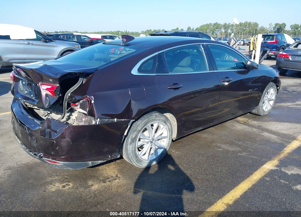 2020 CHEVROLET MALIBU FWD LT VIN: 1G1ZD5ST4LF038969